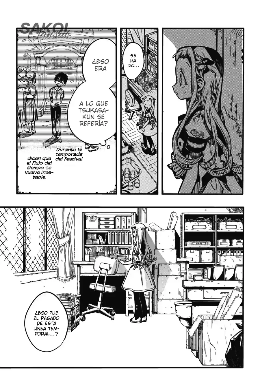 Read Toilet-bound Hanako-kun Español Manga Online