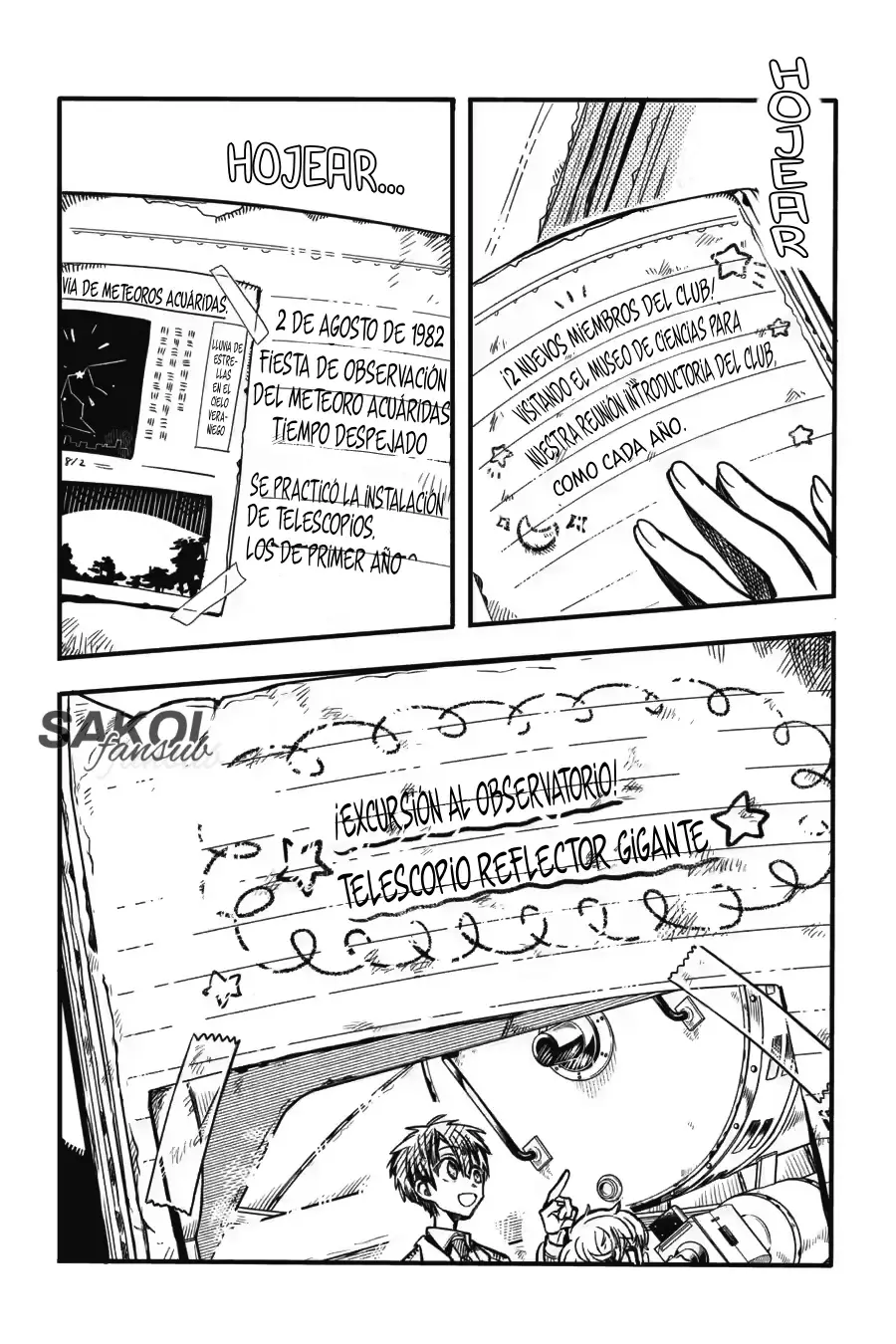 Read Toilet-bound Hanako-kun Español Manga Online