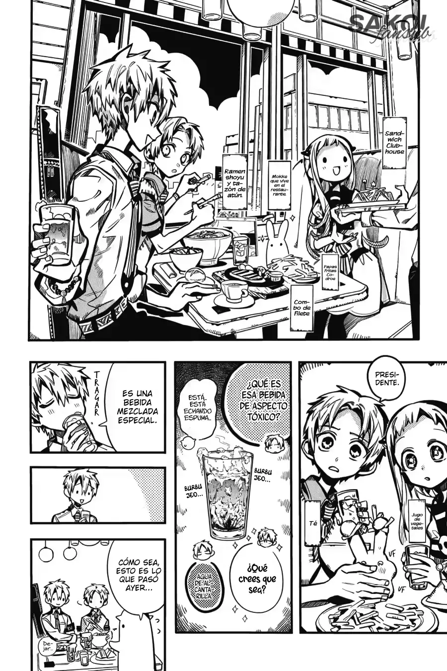 Read Toilet-bound Hanako-kun Español Manga Online