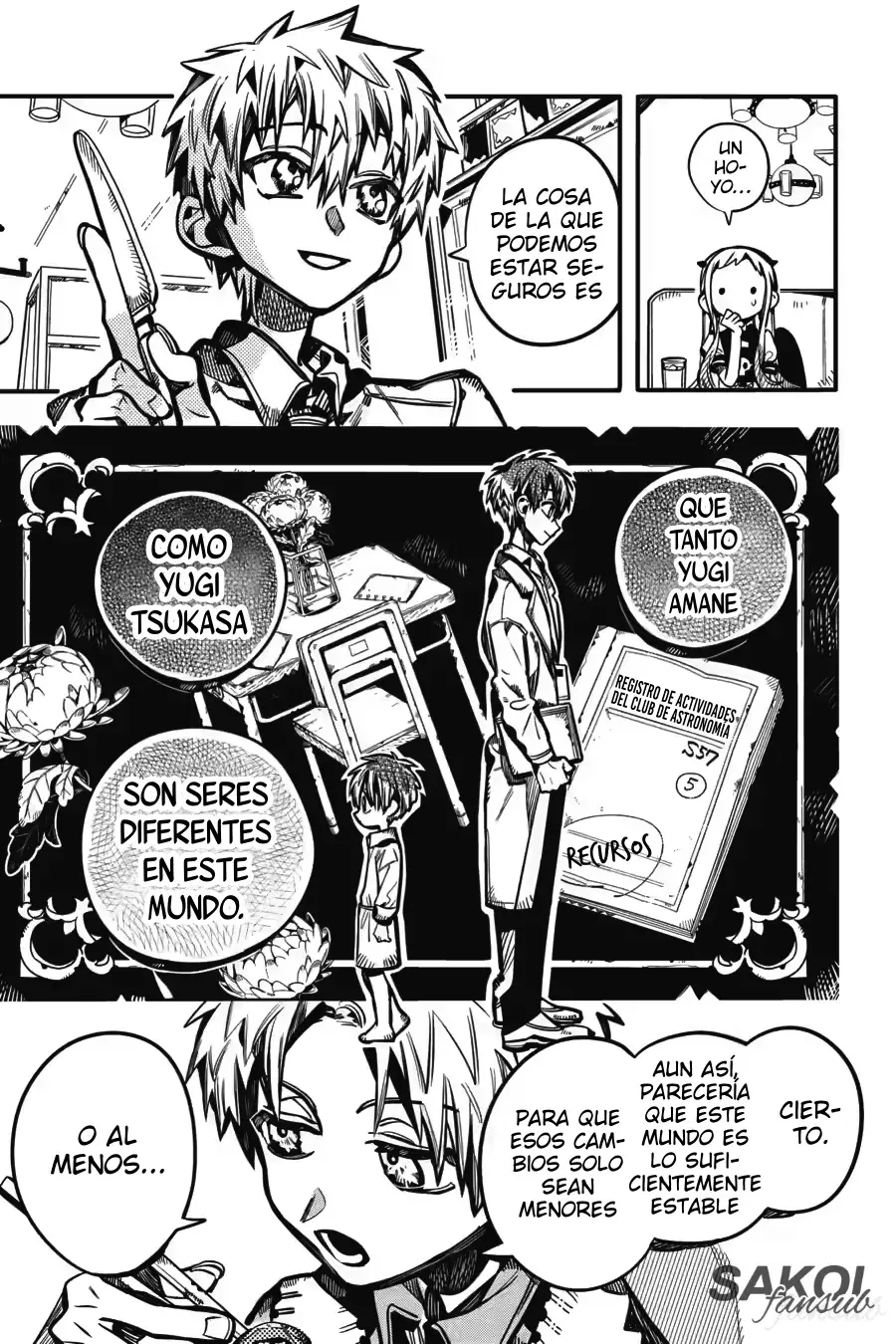 Read Toilet-bound Hanako-kun Español Manga Online