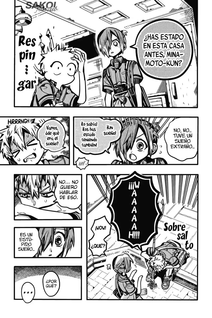 Read Toilet-bound Hanako-kun Español Manga Online