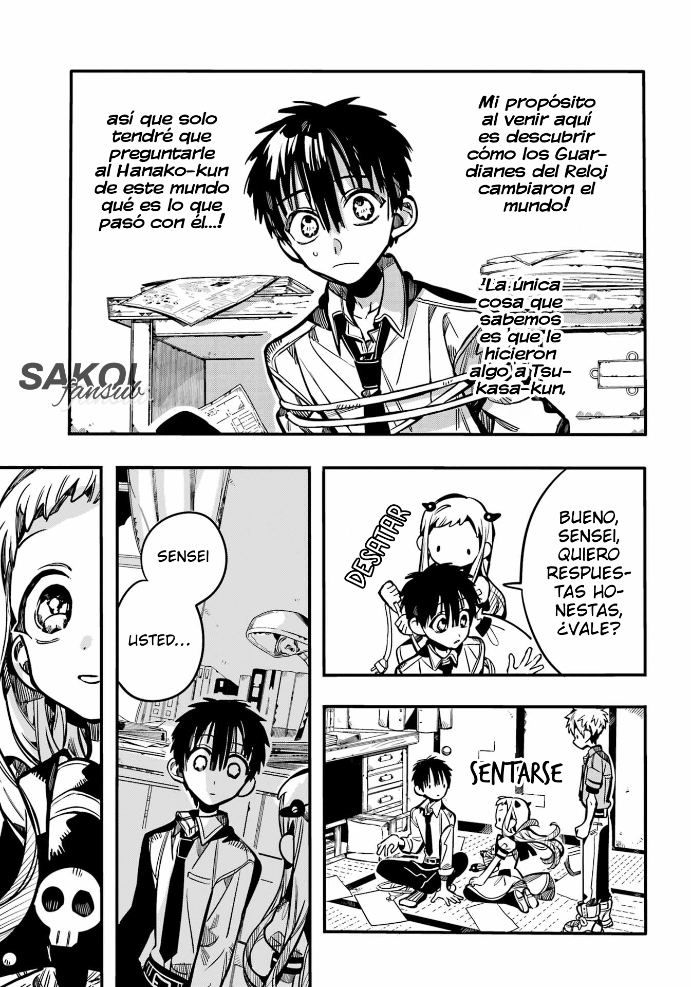 Read Toilet-bound Hanako-kun Español Manga Online