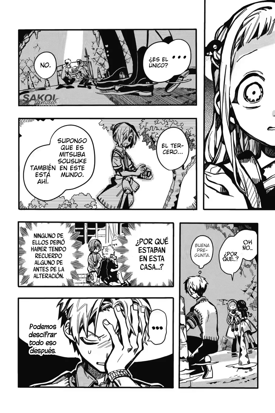 Read Toilet-bound Hanako-kun Español Manga Online