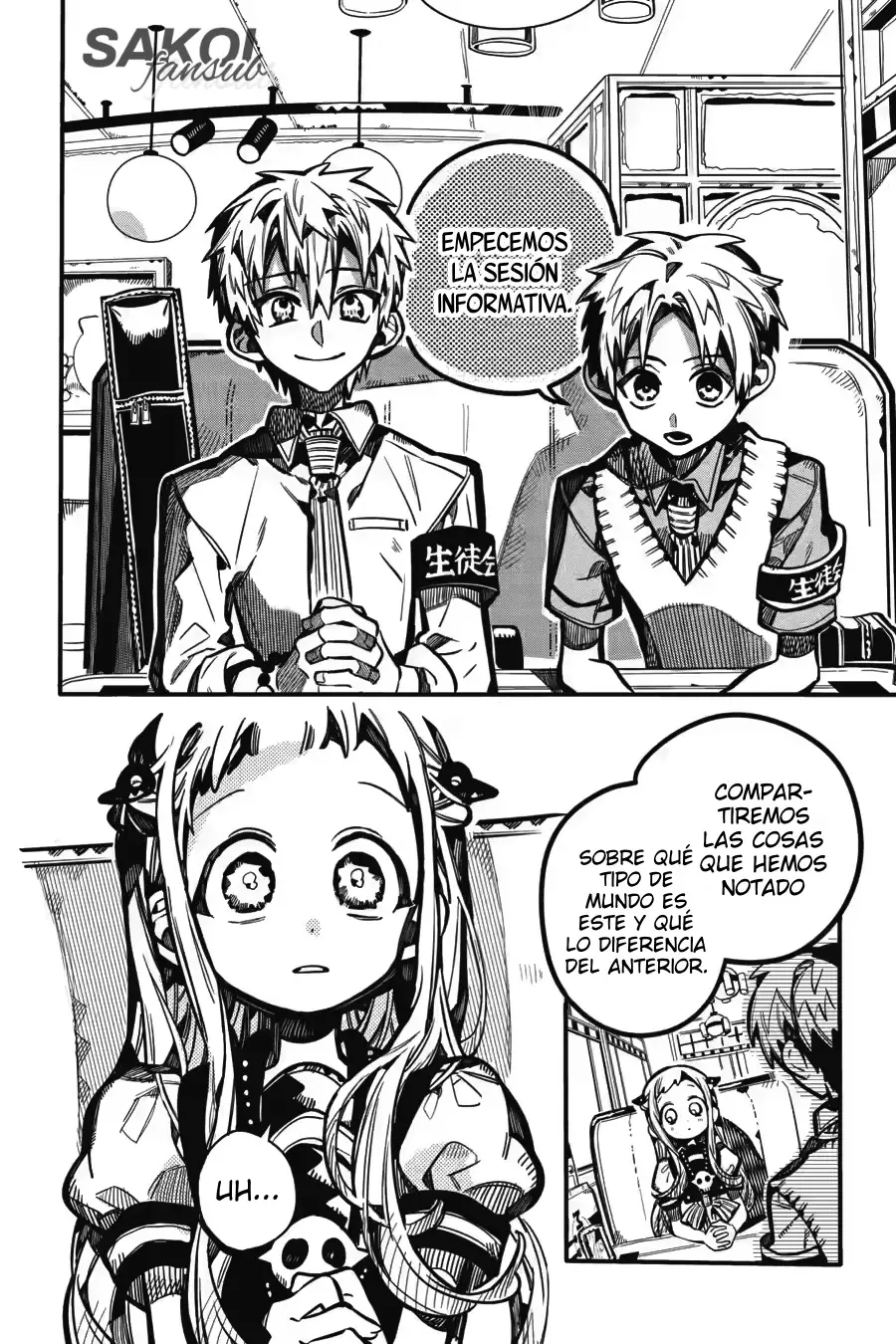 Read Toilet-bound Hanako-kun Español Manga Online