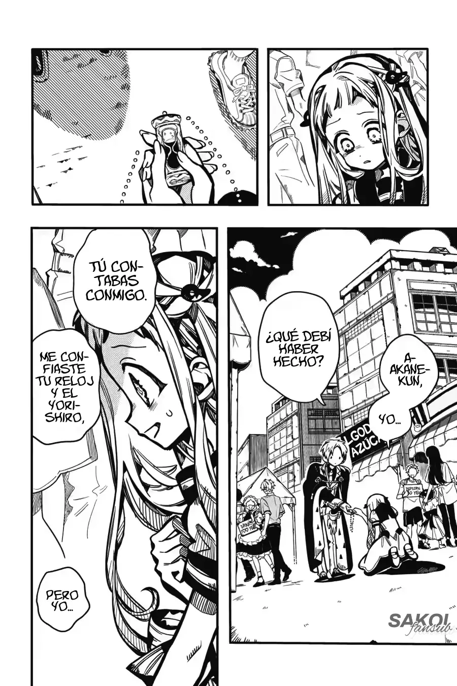 Read Toilet-bound Hanako-kun Español Manga Online