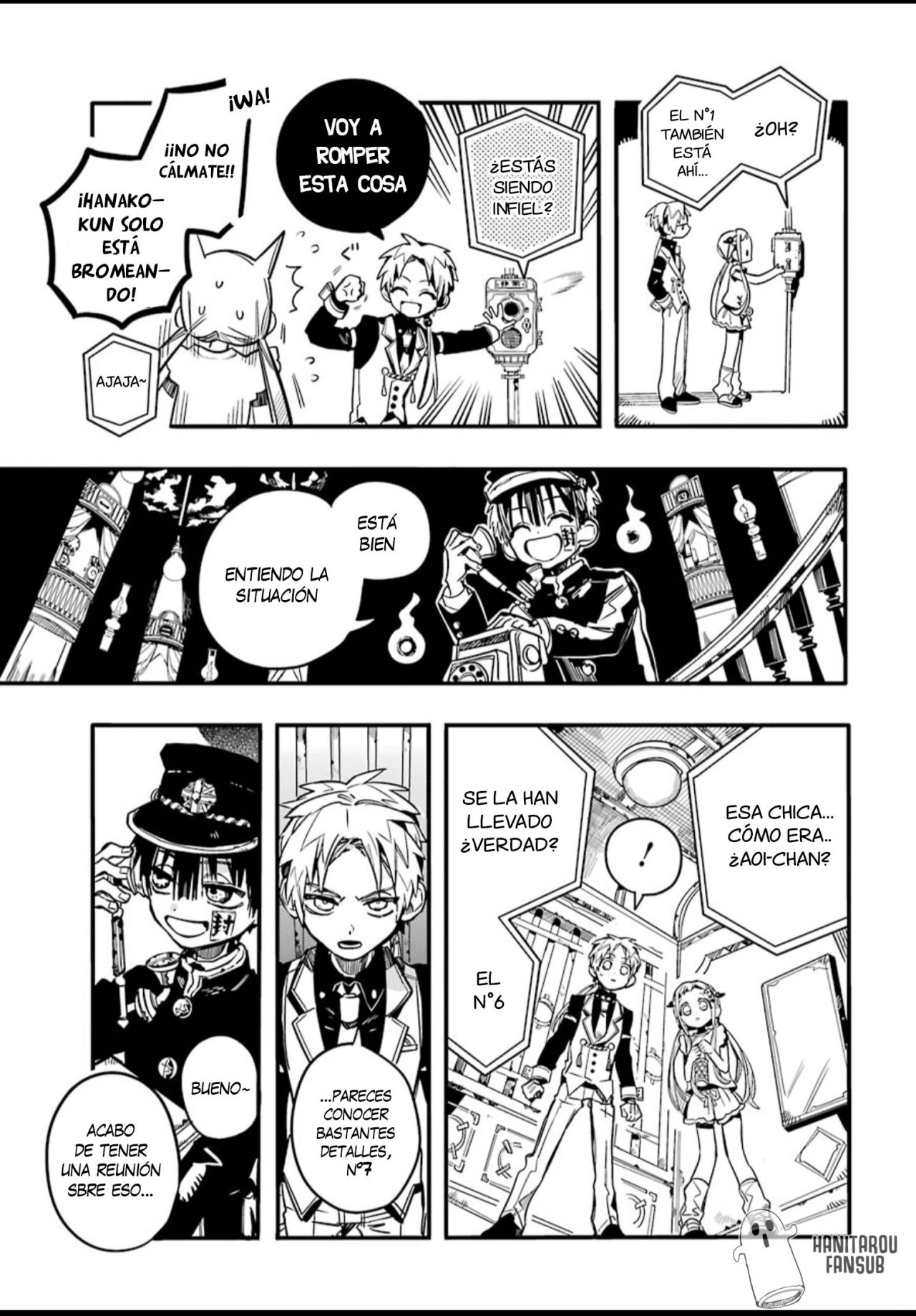 Read Toilet-bound Hanako-kun Español Manga Online