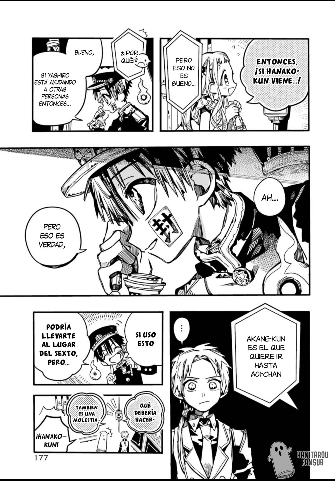 Read Toilet-bound Hanako-kun Español Manga Online