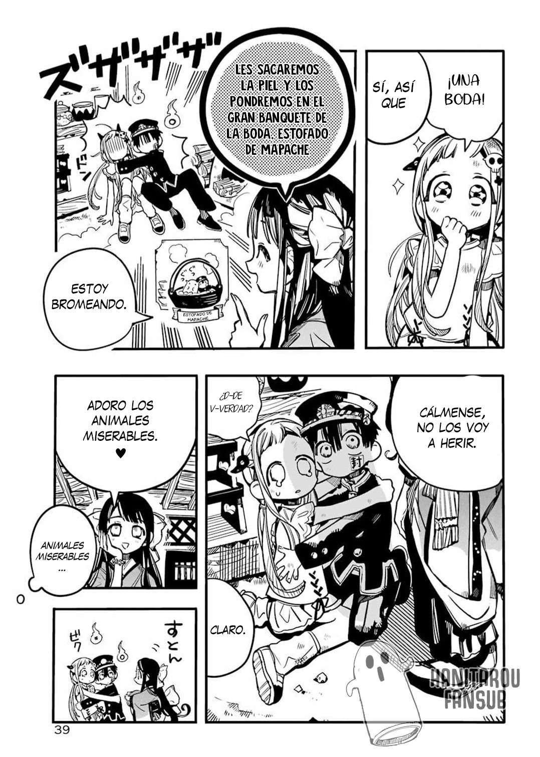 Read Toilet-bound Hanako-kun Español Manga Online