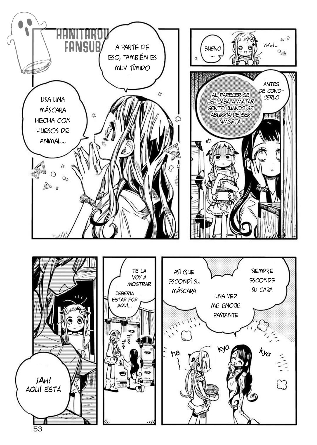 Read Toilet-bound Hanako-kun Español Manga Online