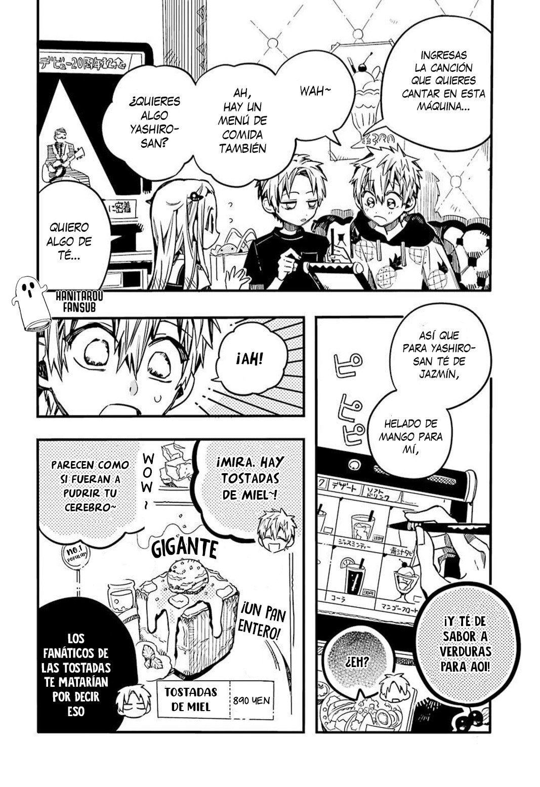 Read Toilet-bound Hanako-kun Español Manga Online