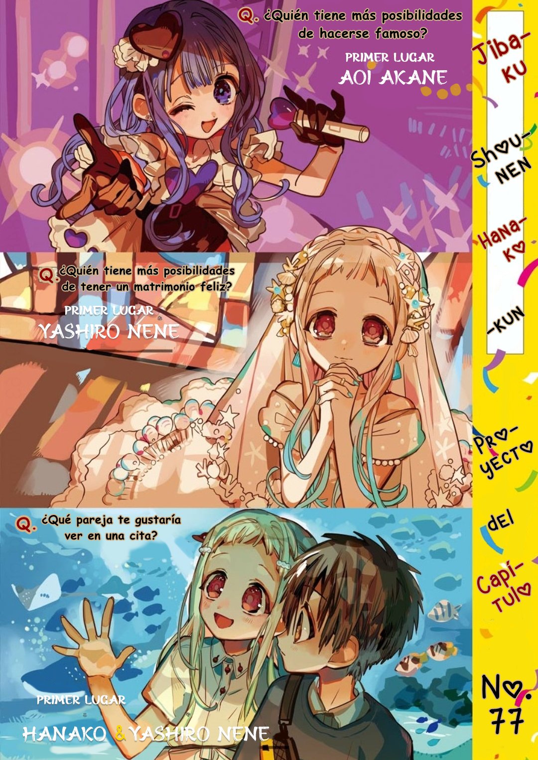 Read Toilet-bound Hanako-kun Español Manga Online