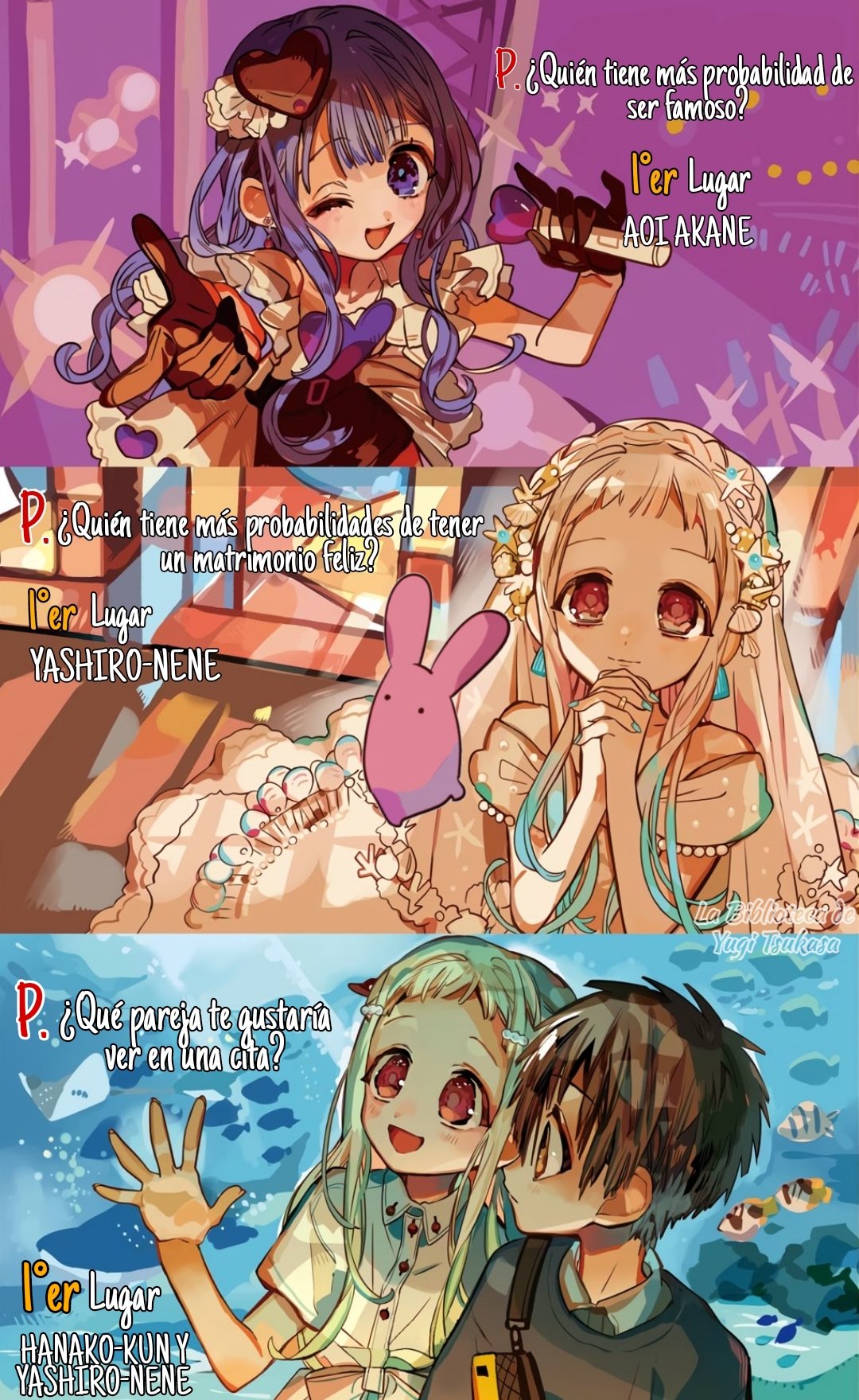 Read Toilet-bound Hanako-kun Español Manga Online