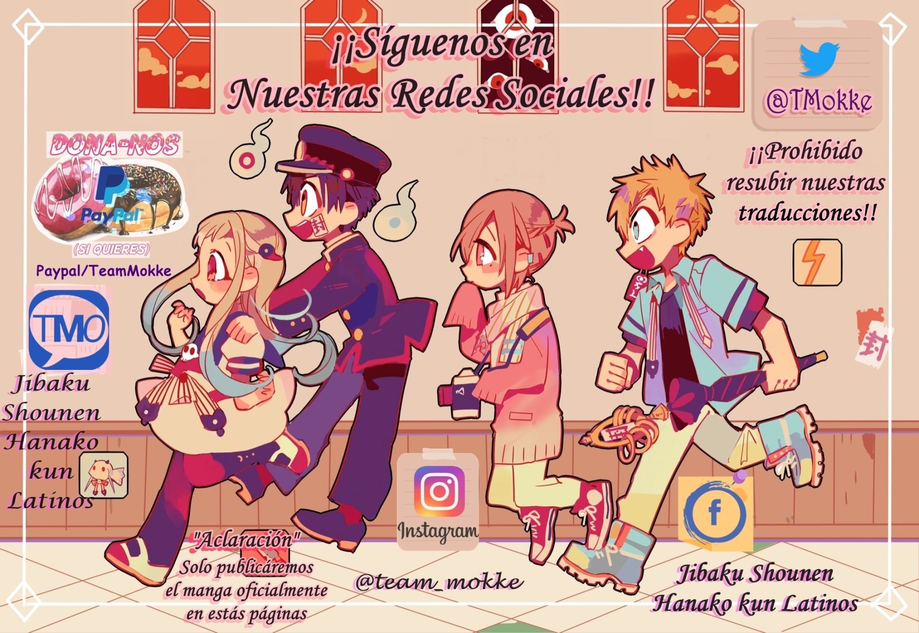 Read Toilet-bound Hanako-kun Español Manga Online