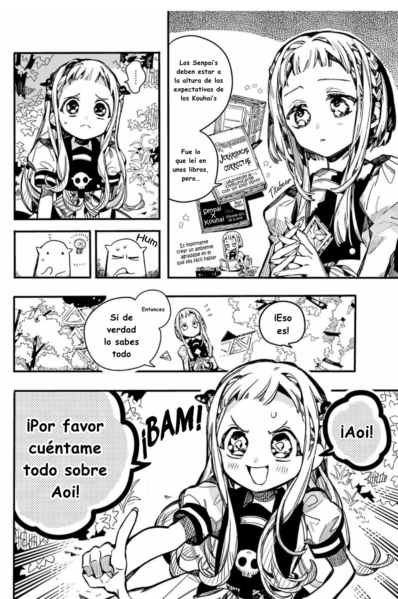 Read Toilet-bound Hanako-kun Español Manga Online