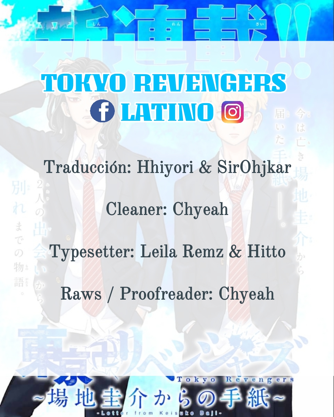 Read Tokyo Revengers_ Letter from Keisuke Baji Español Manga Online