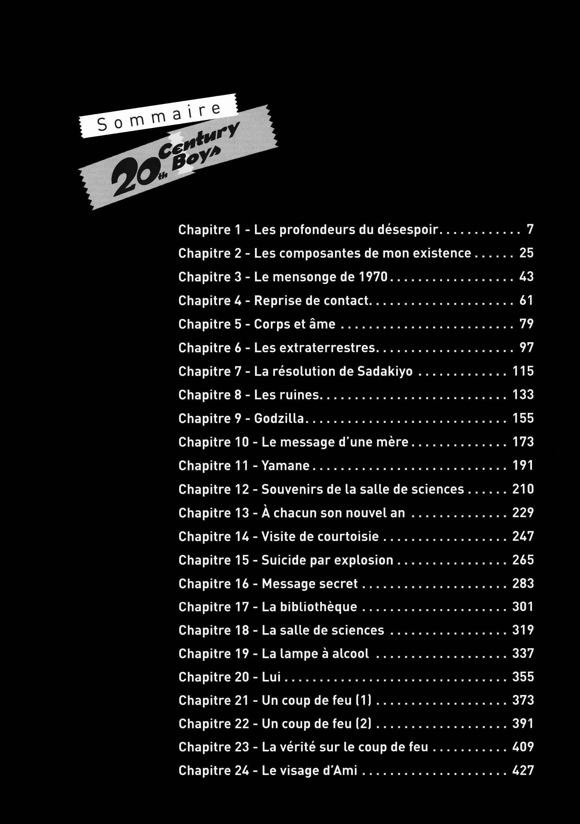 Read 20th Century Boys FRANCAIS Manga Online