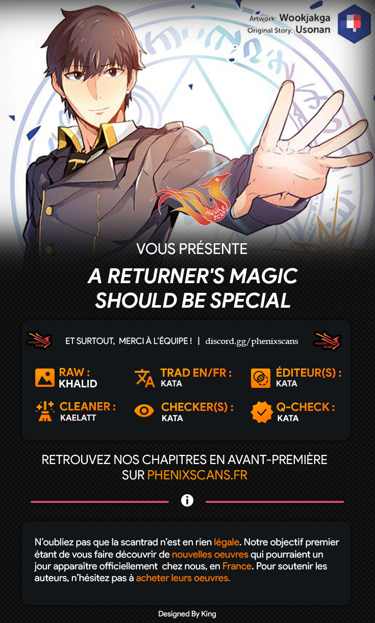 Read A Returner's Magic Should be Special FRANCAIS Manga Online