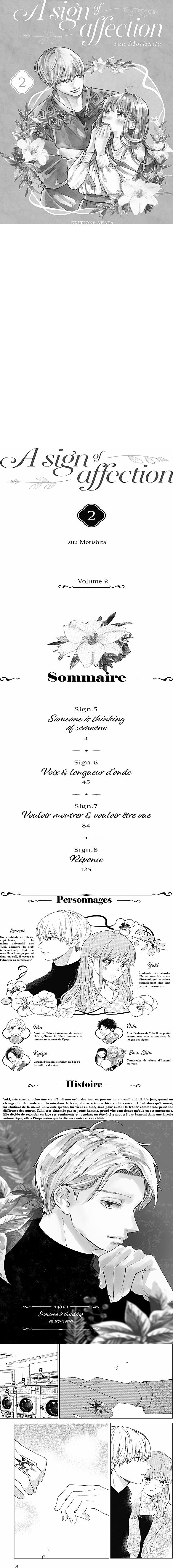 Read A Sign of Affection FRANCAIS Manga Online