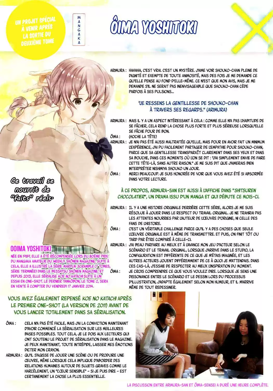 Read A Silent Voice FRANCAIS Manga Online