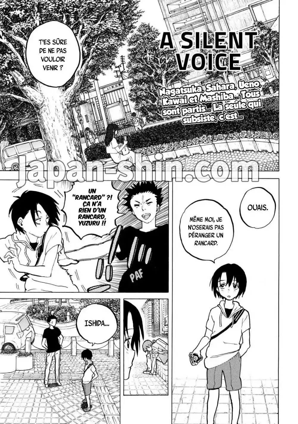 Read A Silent Voice FRANCAIS Manga Online
