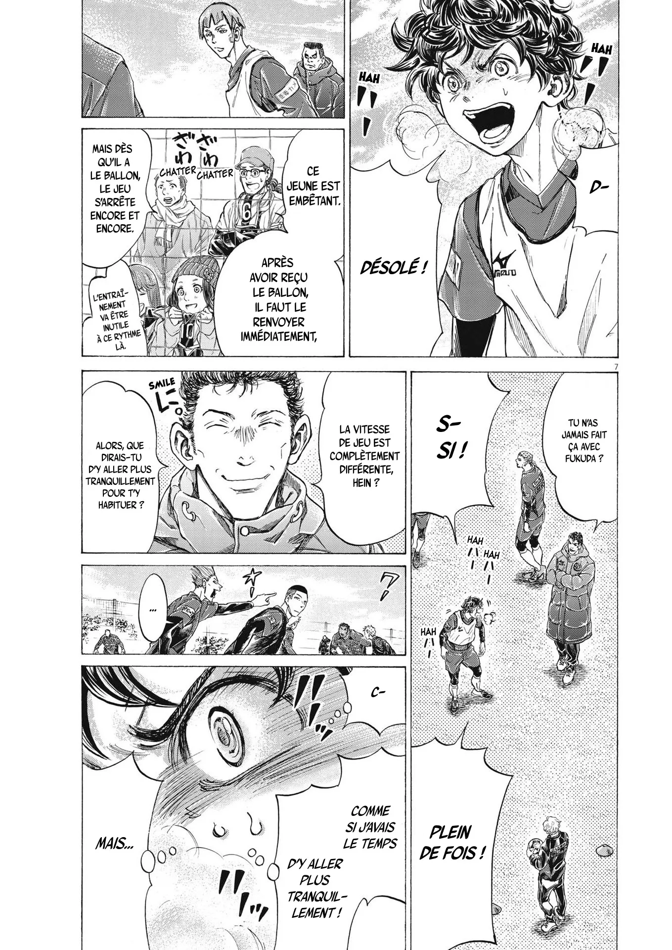 Read Ao Ashi FRANCAIS Manga Online