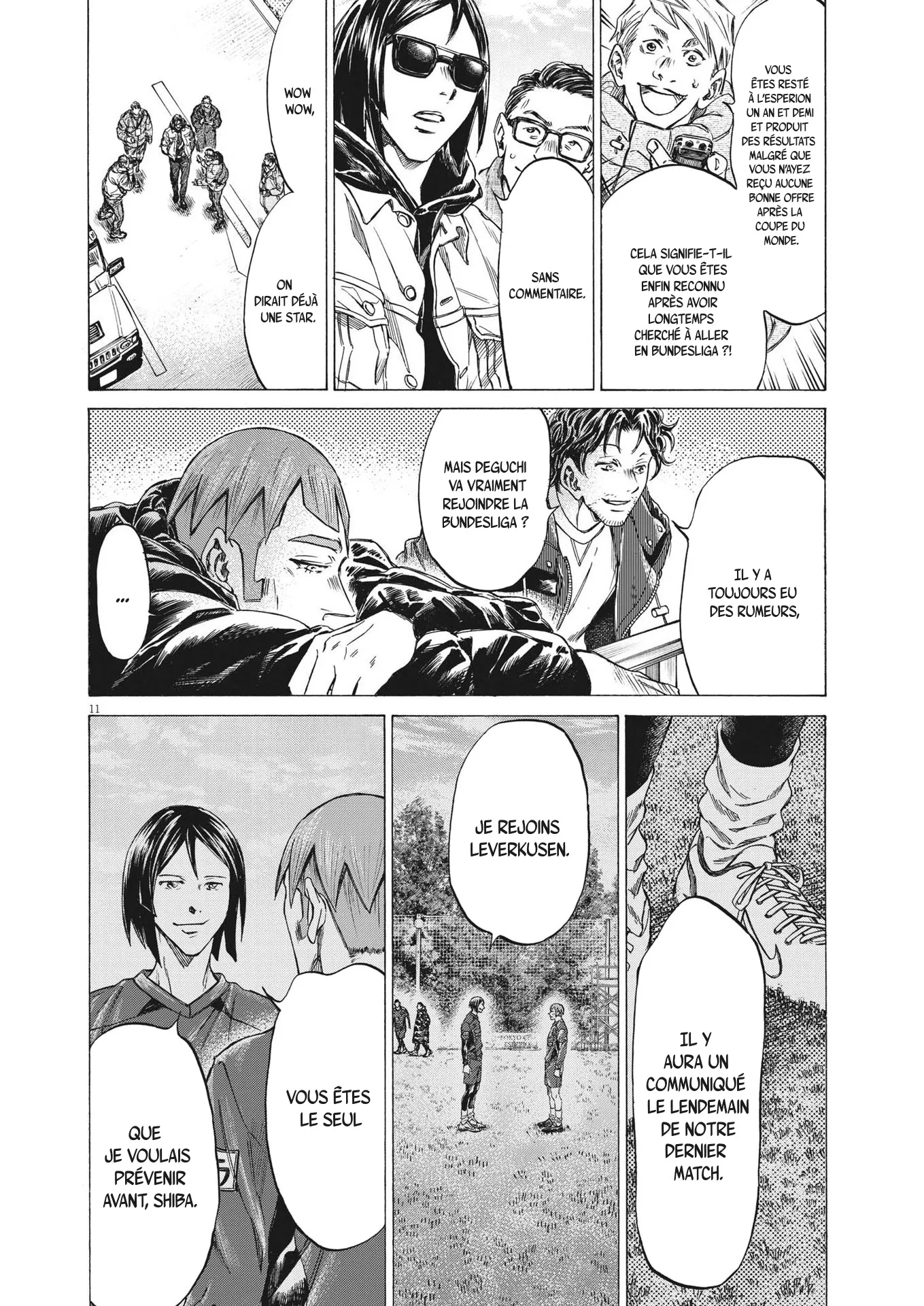 Read Ao Ashi FRANCAIS Manga Online