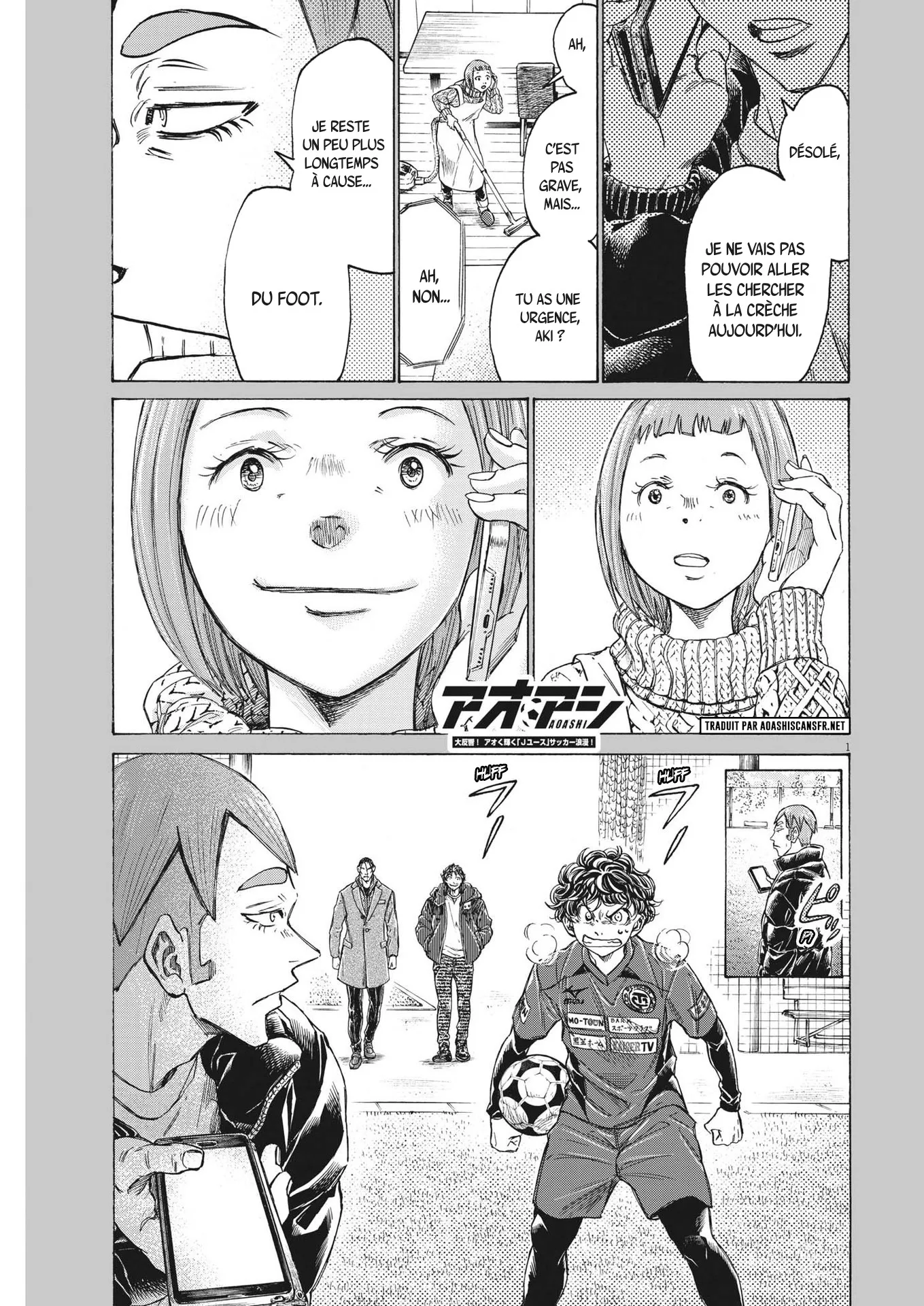 Read Ao Ashi FRANCAIS Manga Online