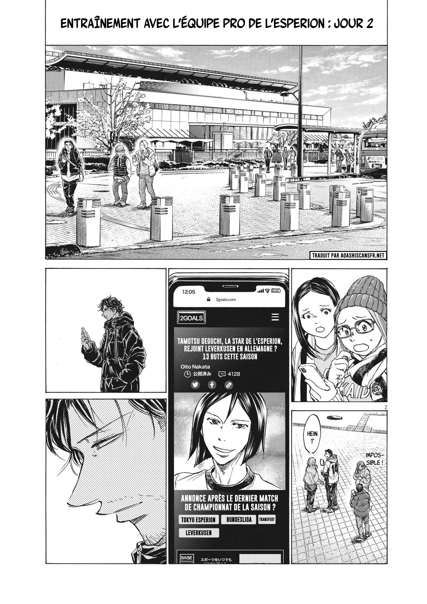 Read Ao Ashi FRANCAIS Manga Online