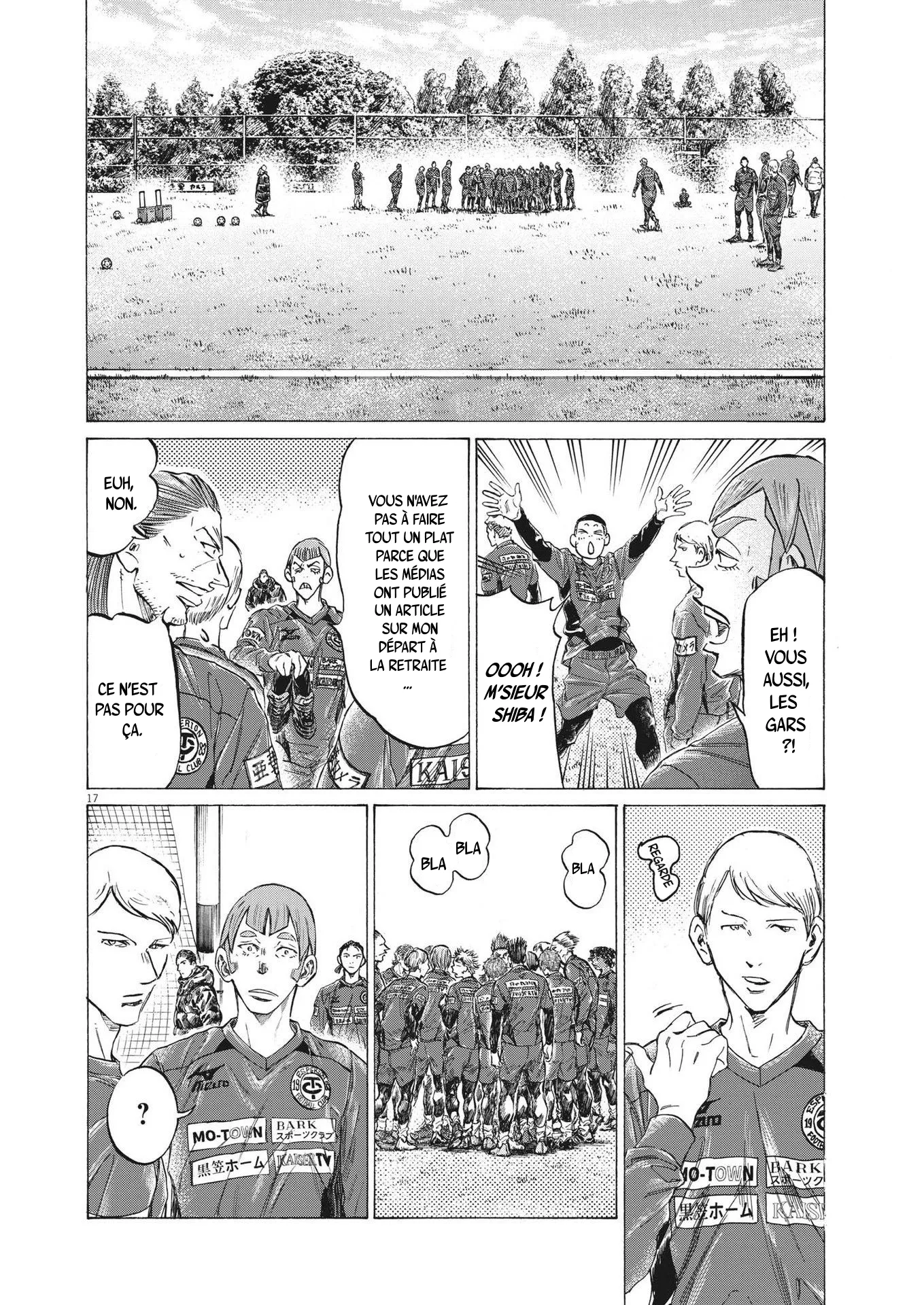 Read Ao Ashi FRANCAIS Manga Online