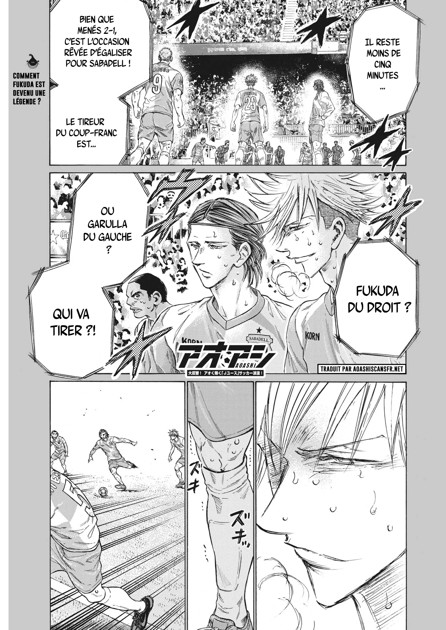 Read Ao Ashi FRANCAIS Manga Online