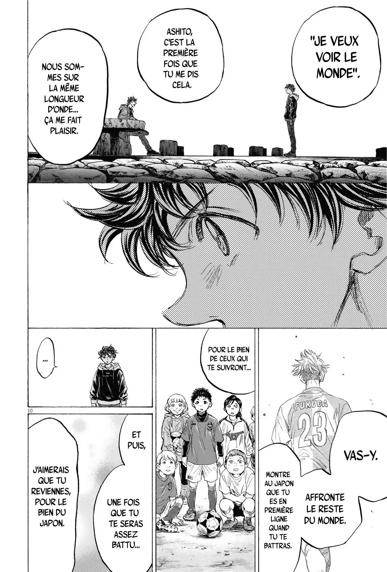 Read Ao Ashi FRANCAIS Manga Online