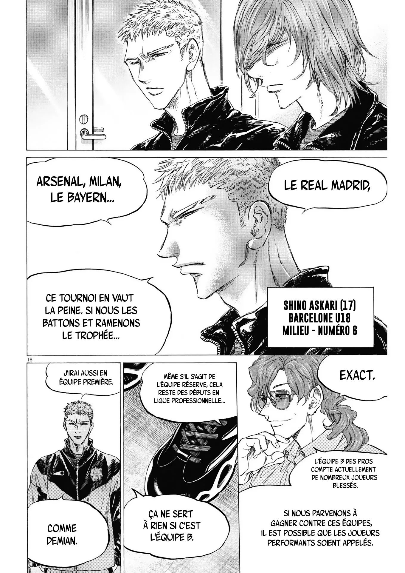 Read Ao Ashi FRANCAIS Manga Online