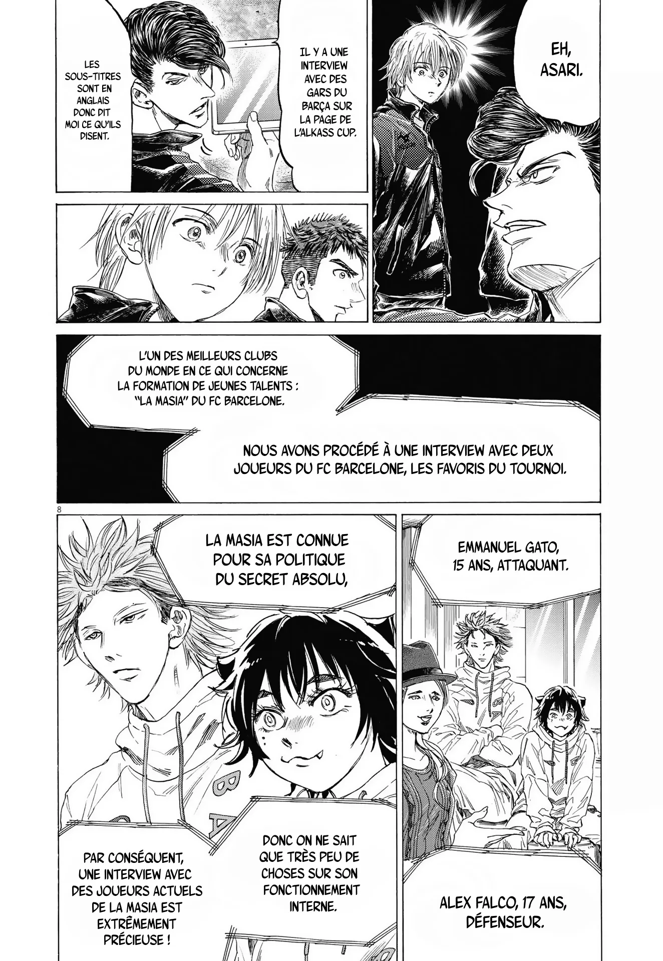 Read Ao Ashi FRANCAIS Manga Online