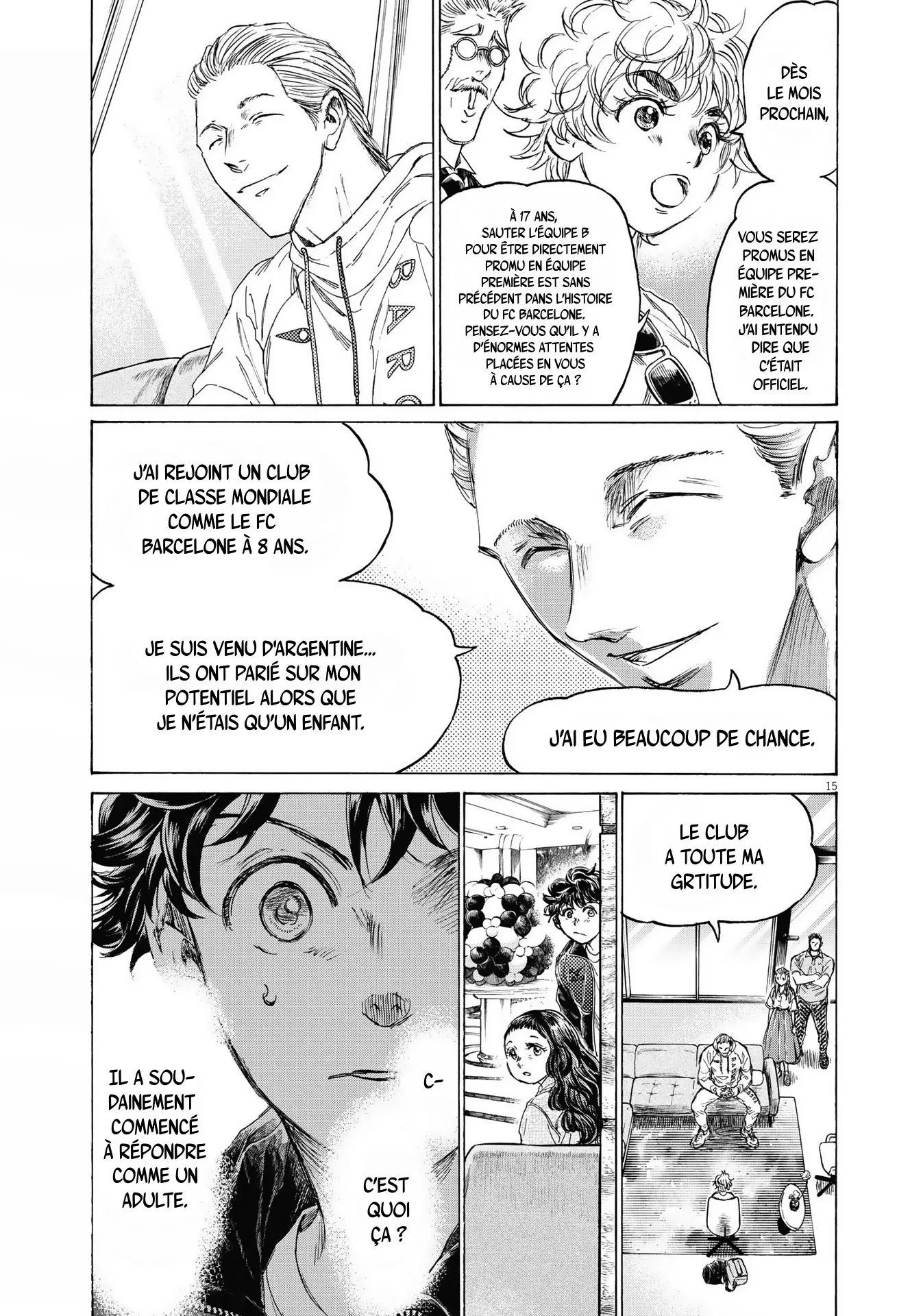 Read Ao Ashi FRANCAIS Manga Online