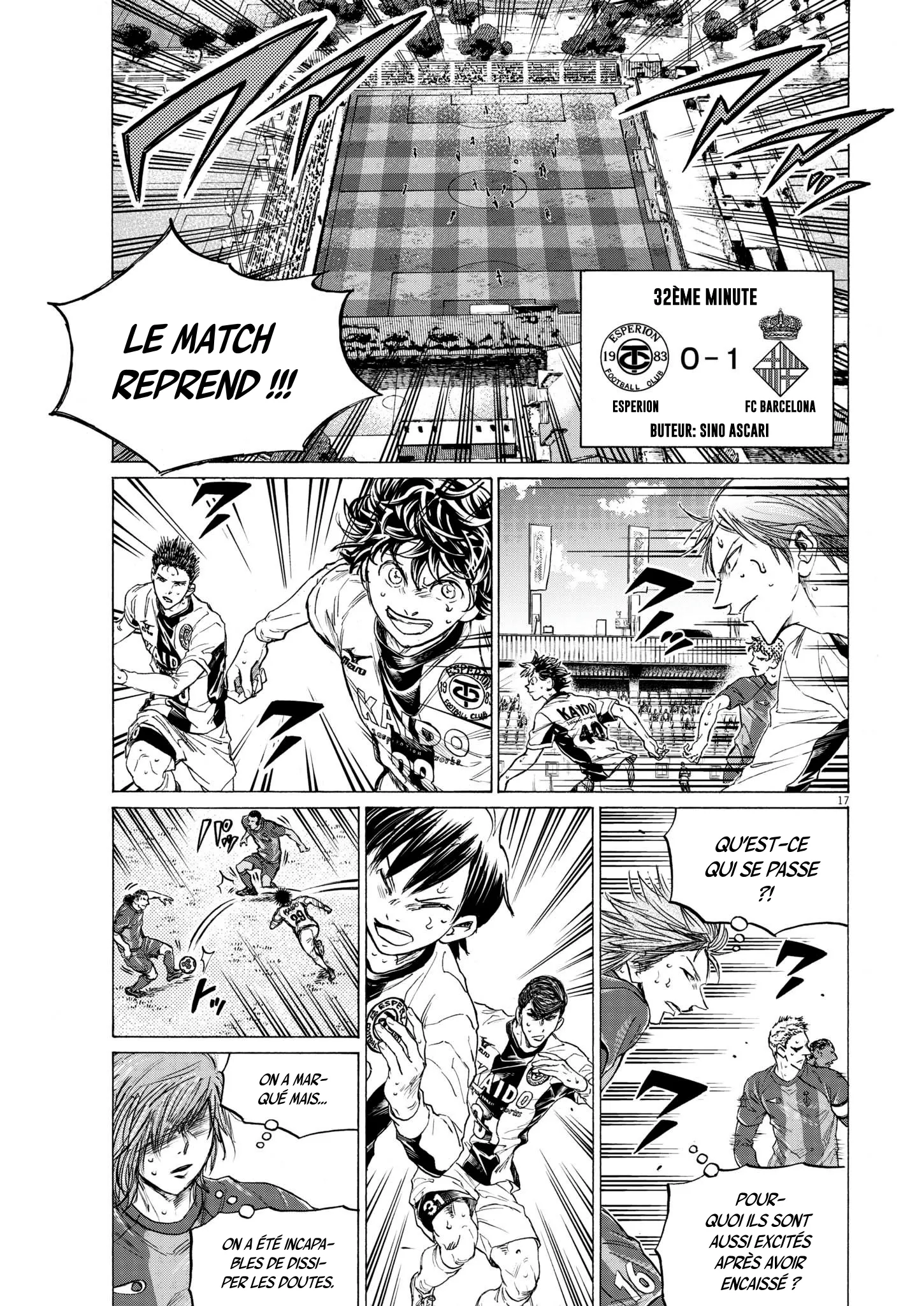 Read Ao Ashi FRANCAIS Manga Online