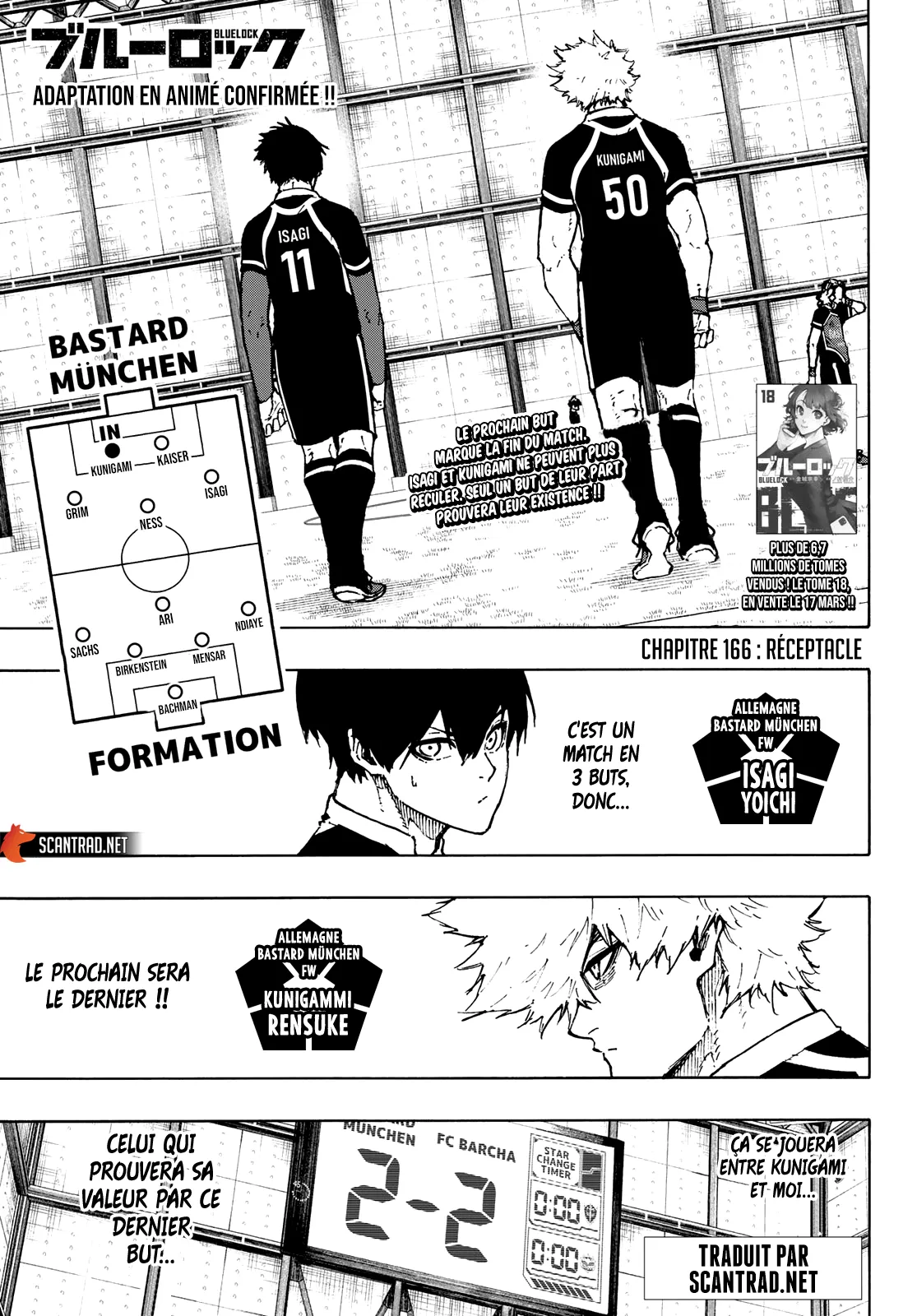 Read Blue Lock FRANCAIS Manga Online