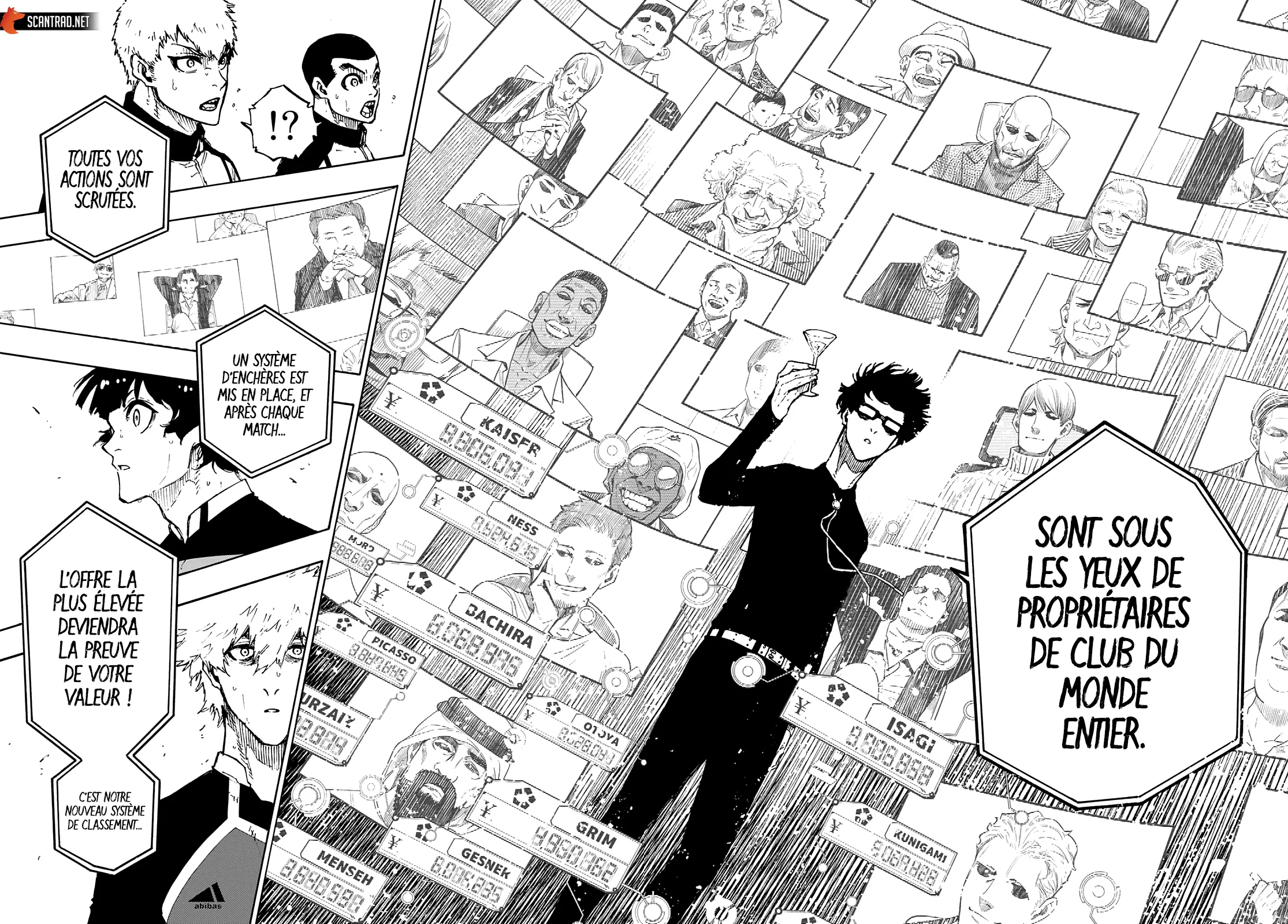 Read Blue Lock FRANCAIS Manga Online