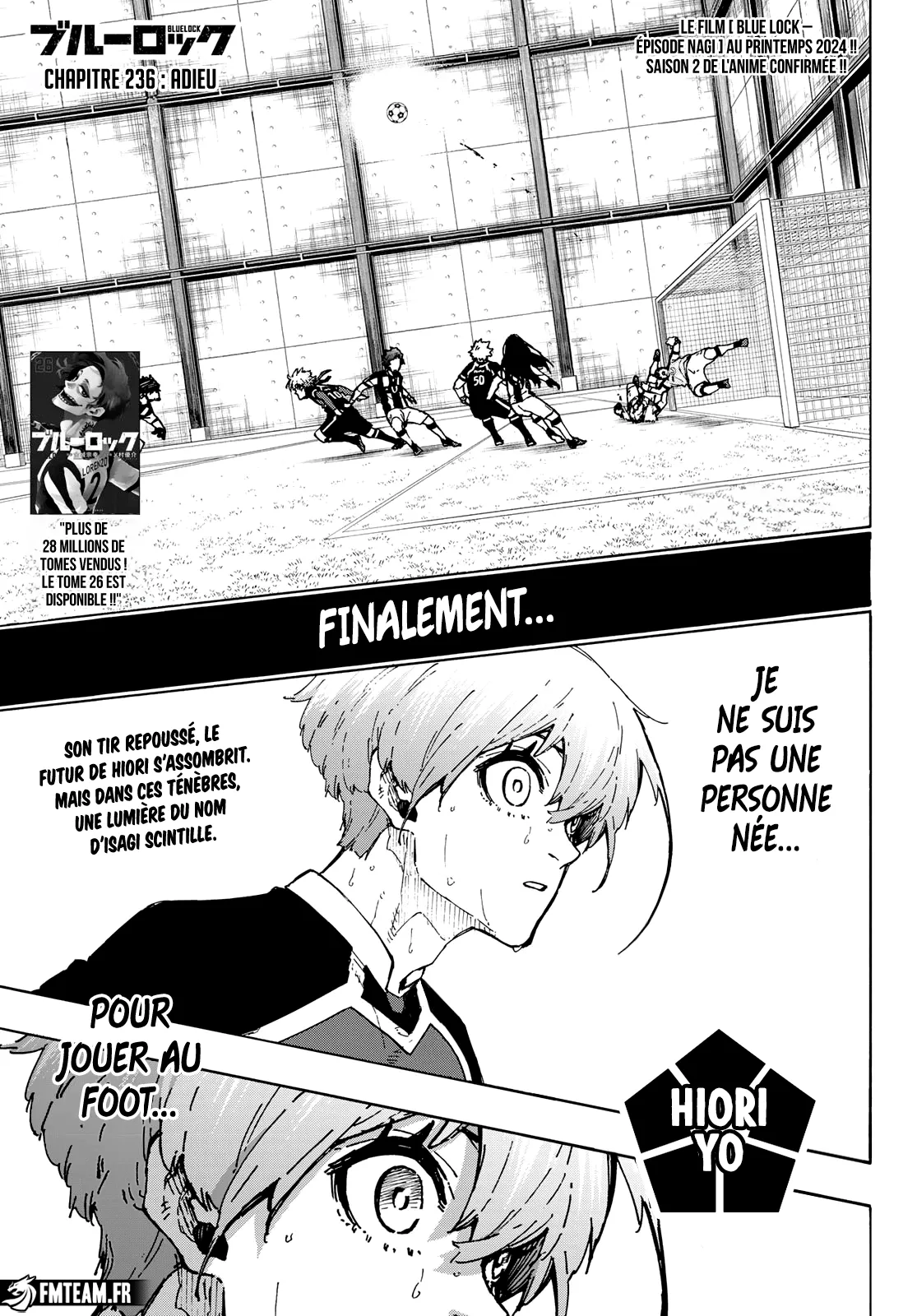 Read Blue Lock FRANCAIS Manga Online