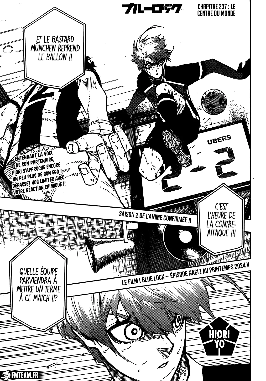 Read Blue Lock FRANCAIS Manga Online