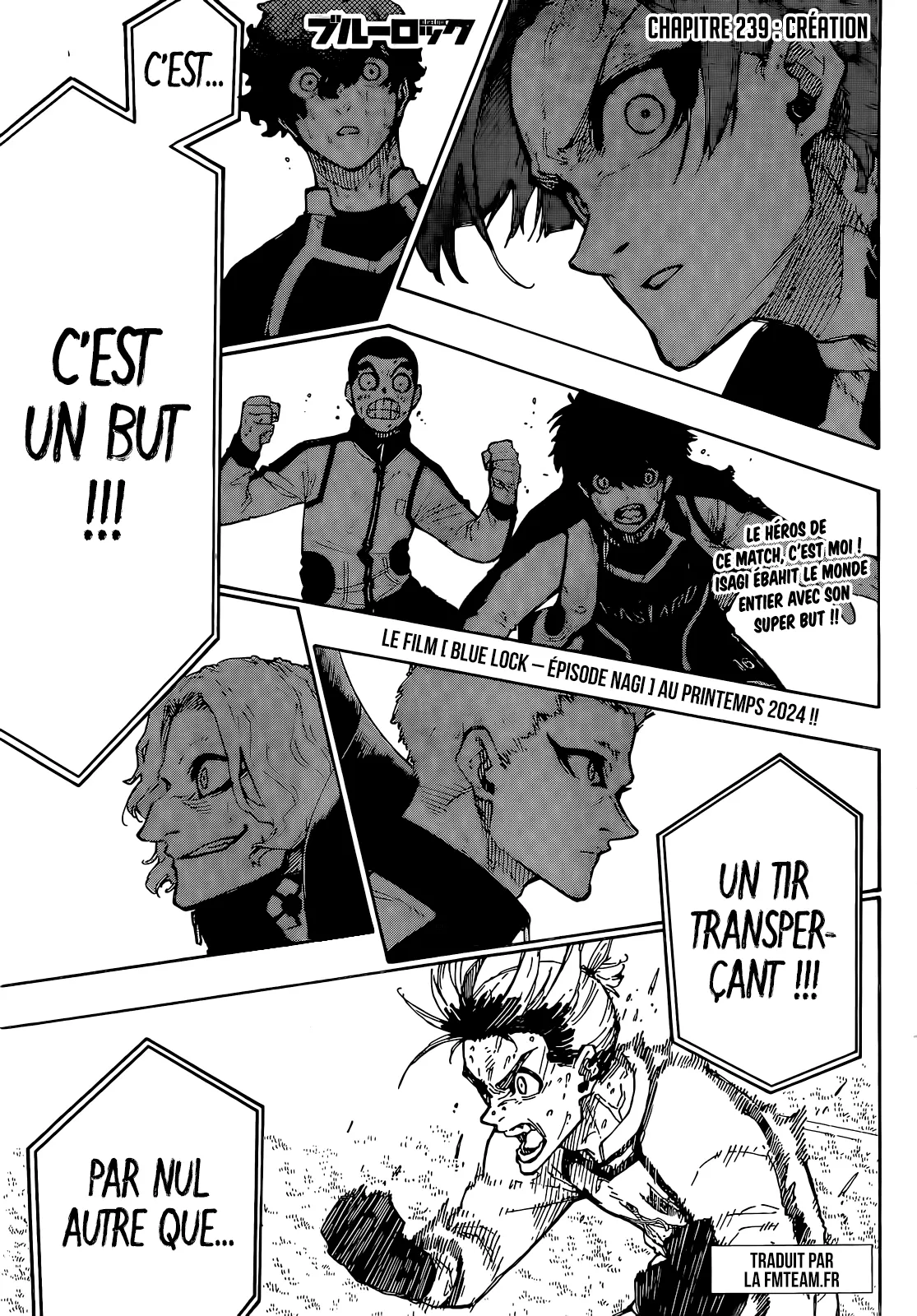 Read Blue Lock FRANCAIS Manga Online