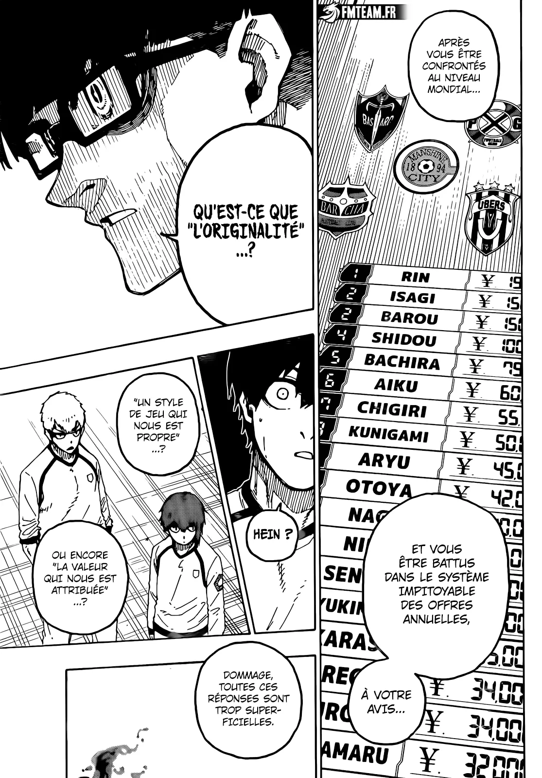 Read Blue Lock FRANCAIS Manga Online