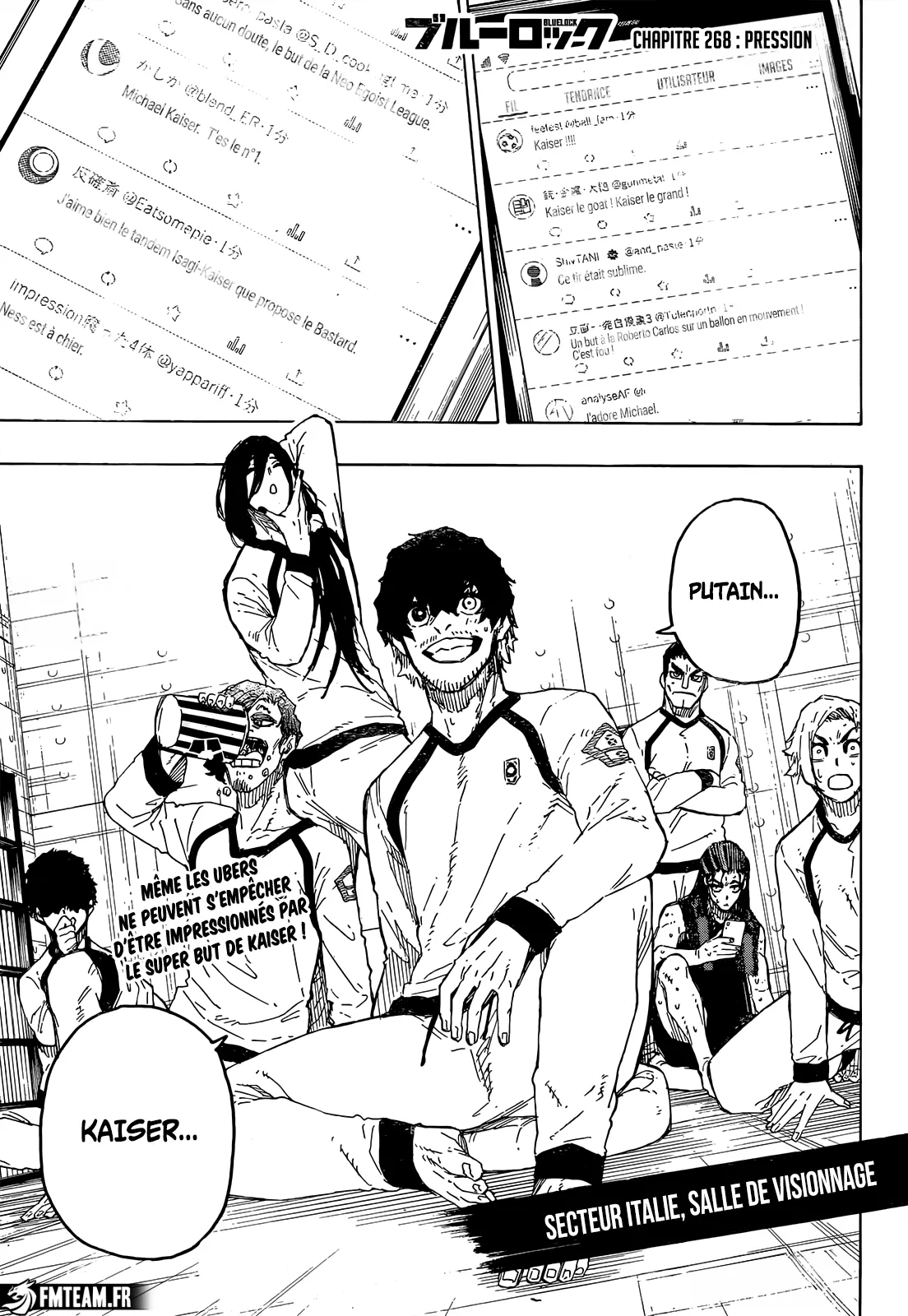 Read Blue Lock FRANCAIS Manga Online