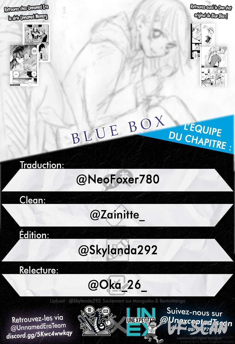 Read Blue box FRANCAIS Manga Online