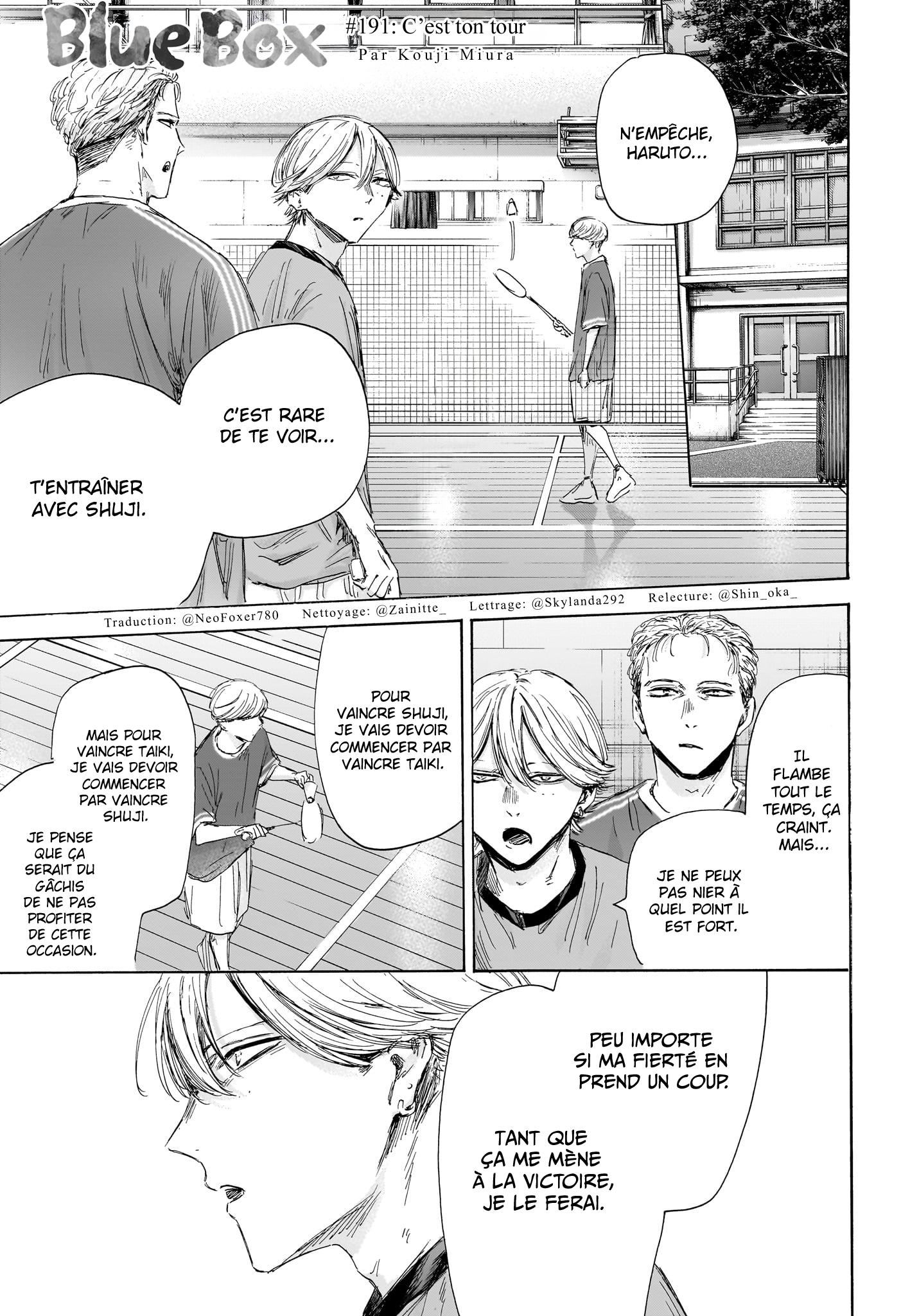 Read Blue box FRANCAIS Manga Online