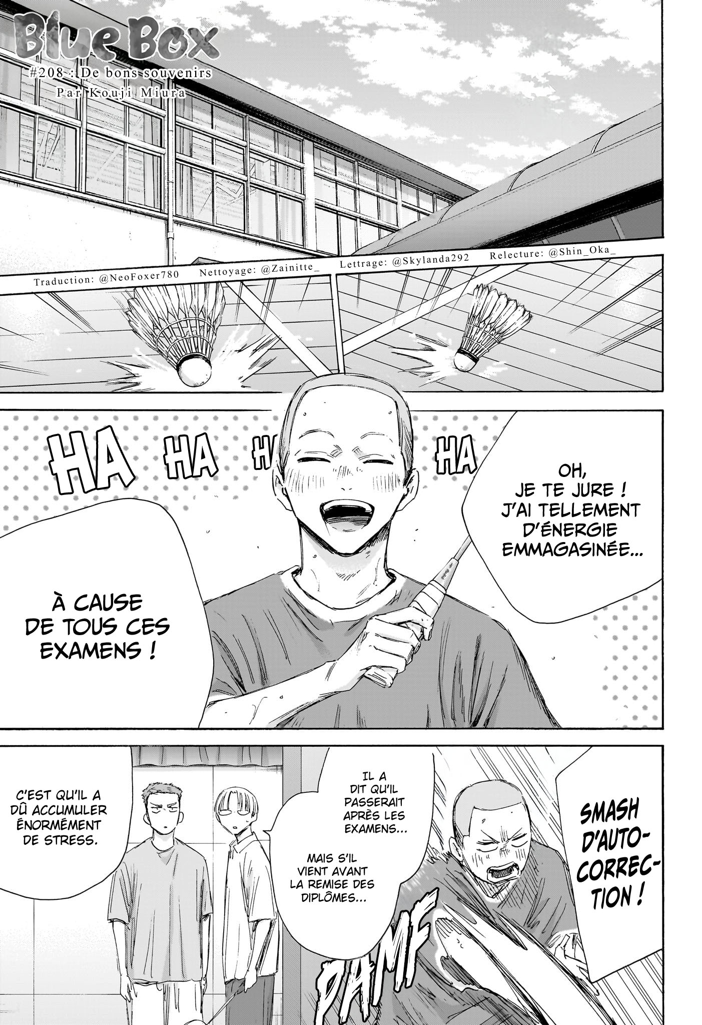 Read Blue box FRANCAIS Manga Online