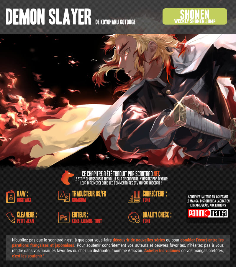 Read Demon Slayer Kimetsu no Yaiba FRANCAIS Manga Online