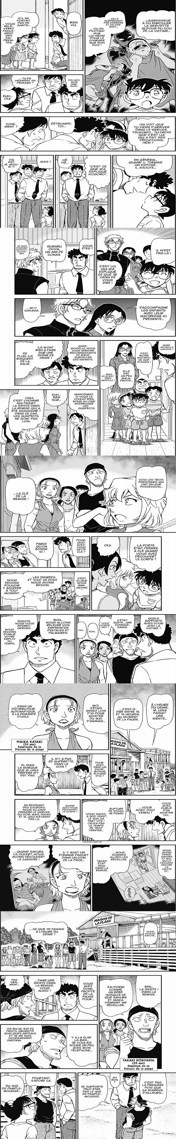 Read Detective Conan FRANCAIS Manga Online