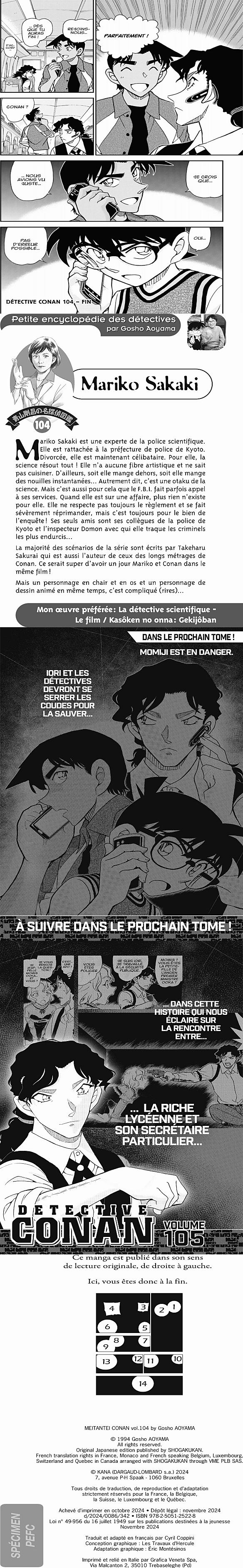 Read Detective Conan FRANCAIS Manga Online