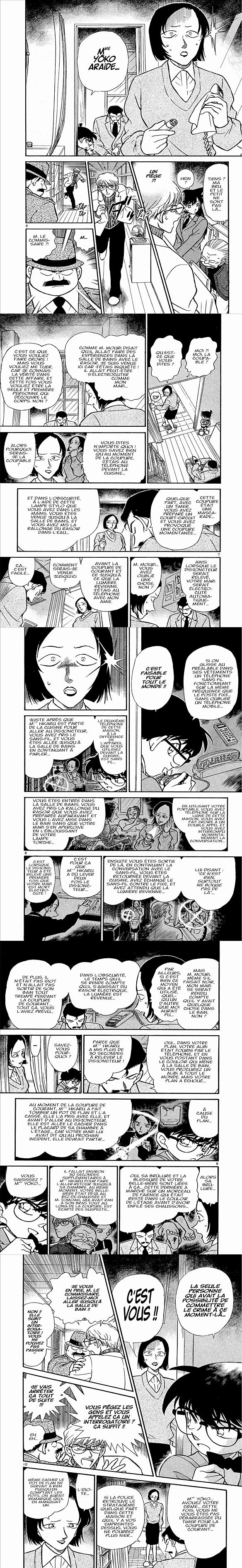 Read Detective Conan FRANCAIS Manga Online