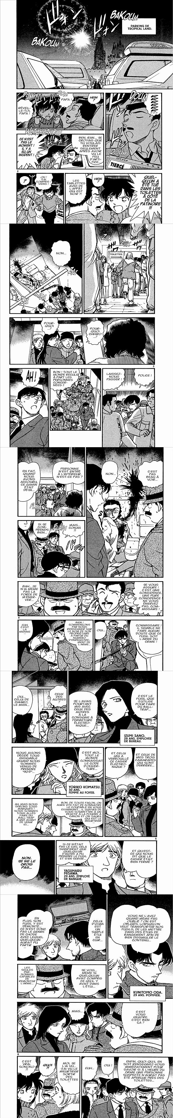 Read Detective Conan FRANCAIS Manga Online